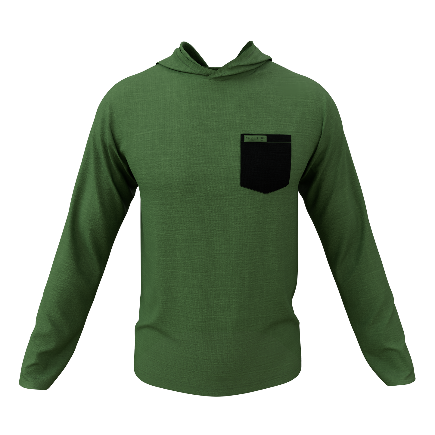 Loden Green & Black Pocket