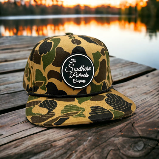 Old School Camo Rope Hat