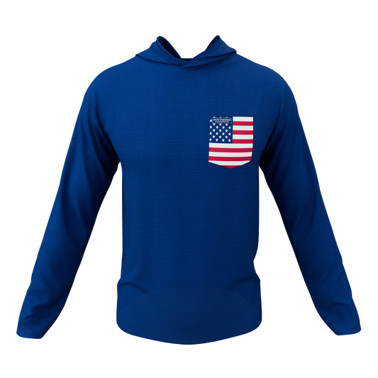 Navy Blue American Flag