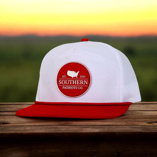 Red & White 7 Panel