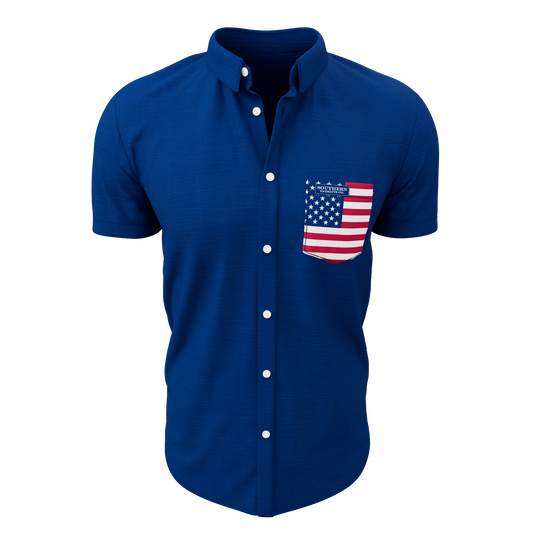 Navy Blue American Flag