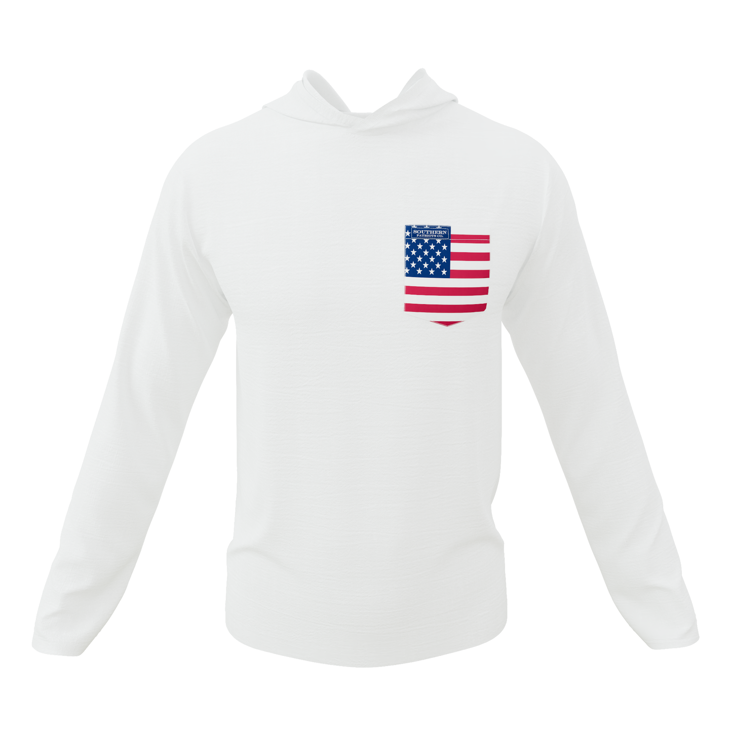 White American Flag