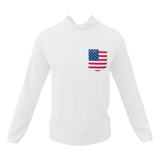 White American Flag