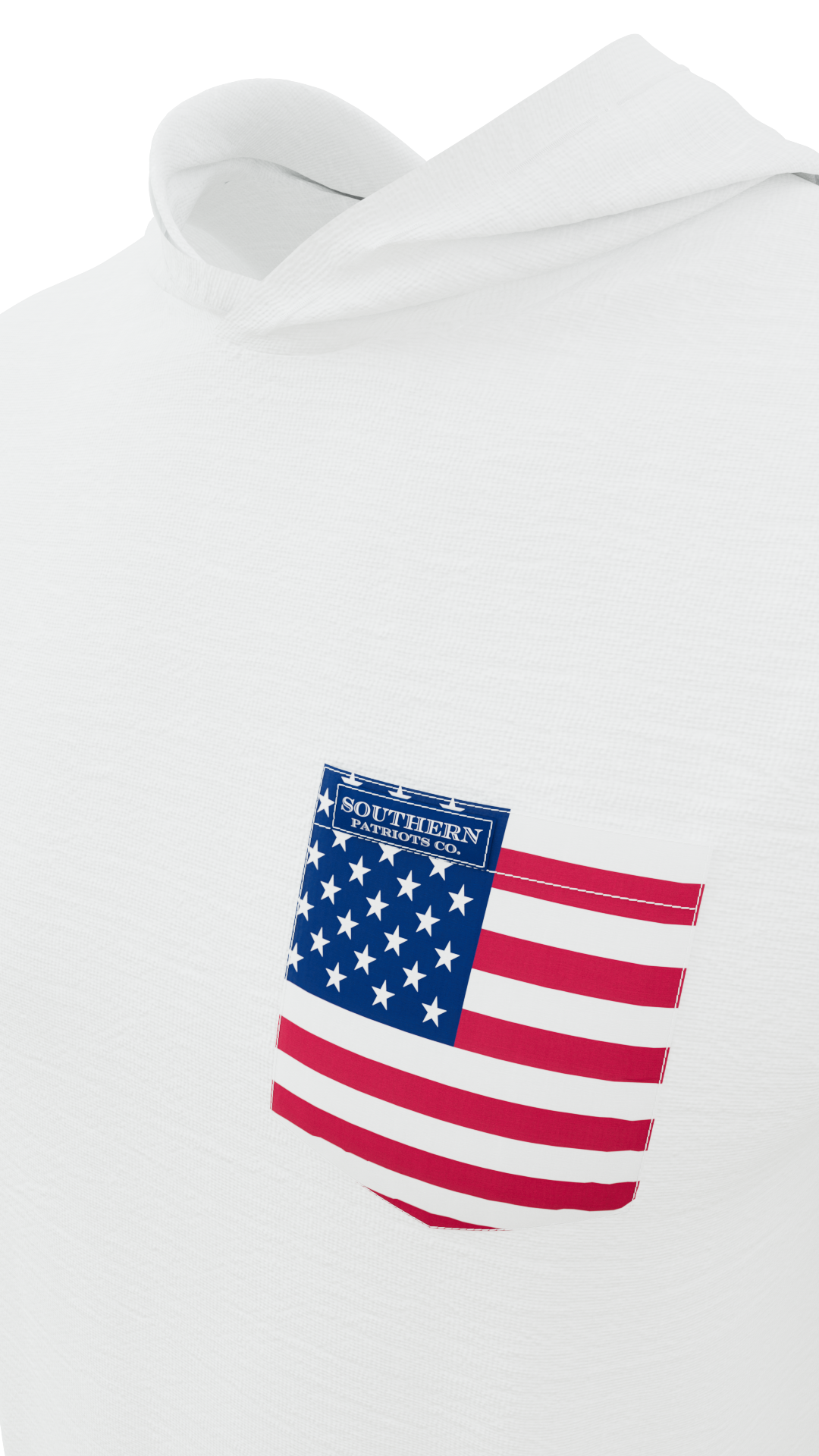 White American Flag